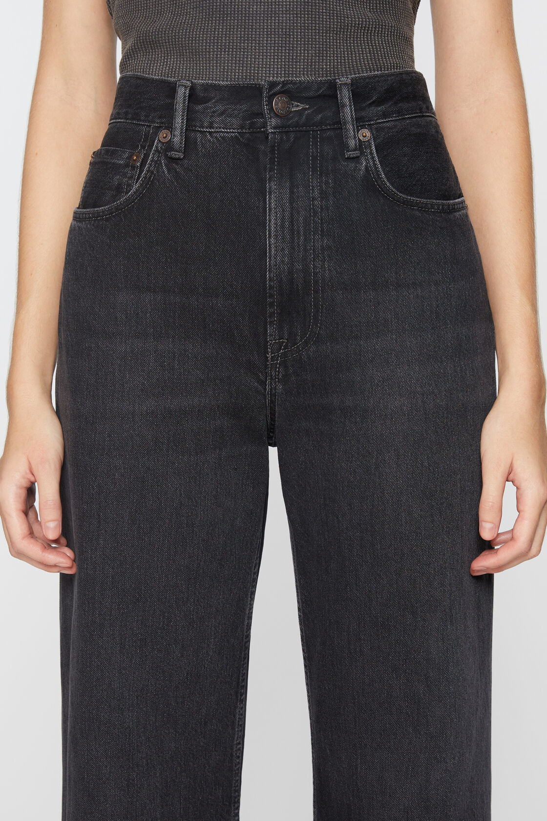 Regular fit jeans - 2022F, Black, 2000x