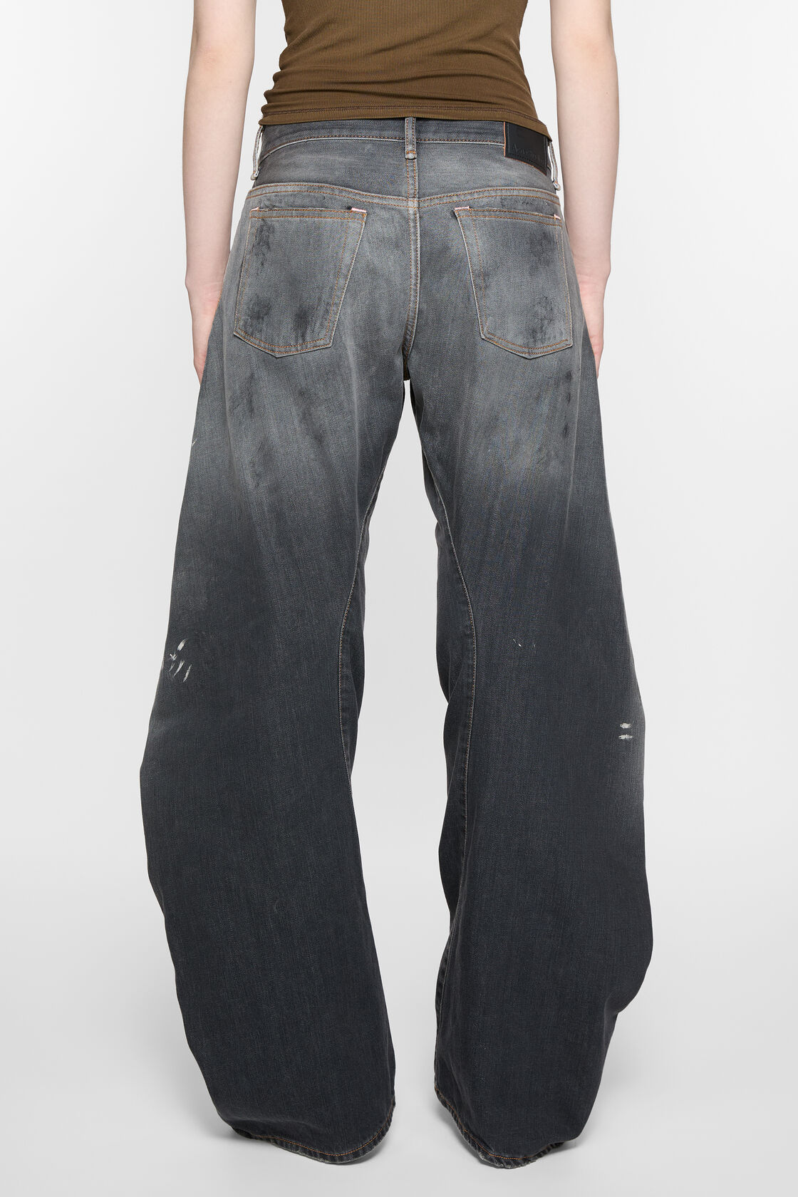 Loose fit Jeans - 2006F, Black, 2000x