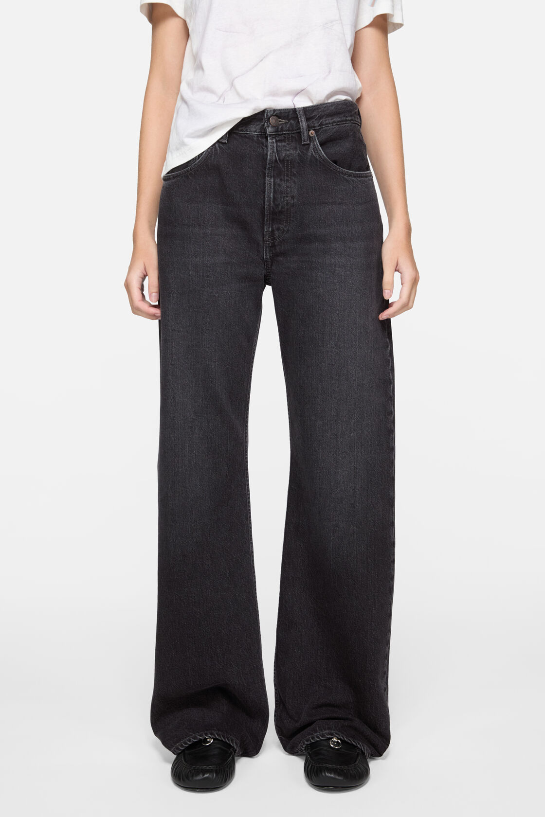 Loose fit jeans - 2021F, Black, 2000x