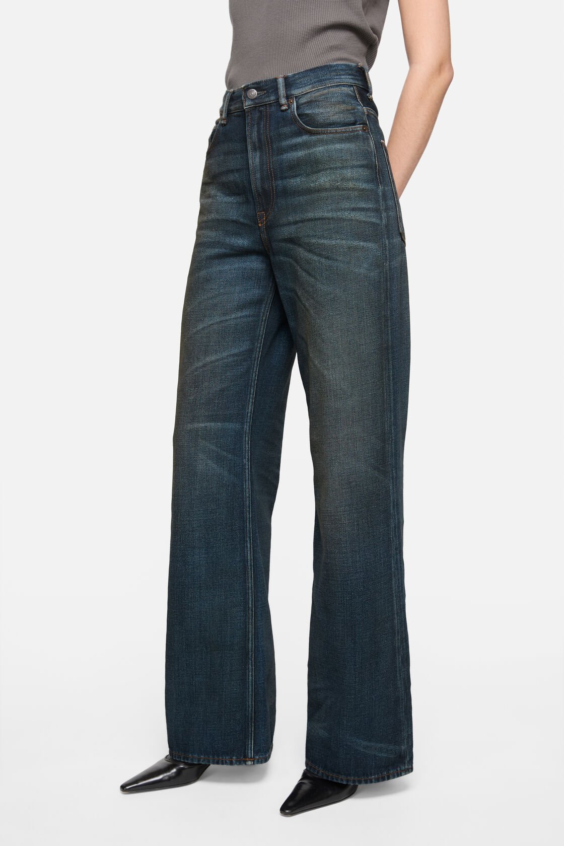Regular fit jeans - 2022F, Dark Blue, 2000x