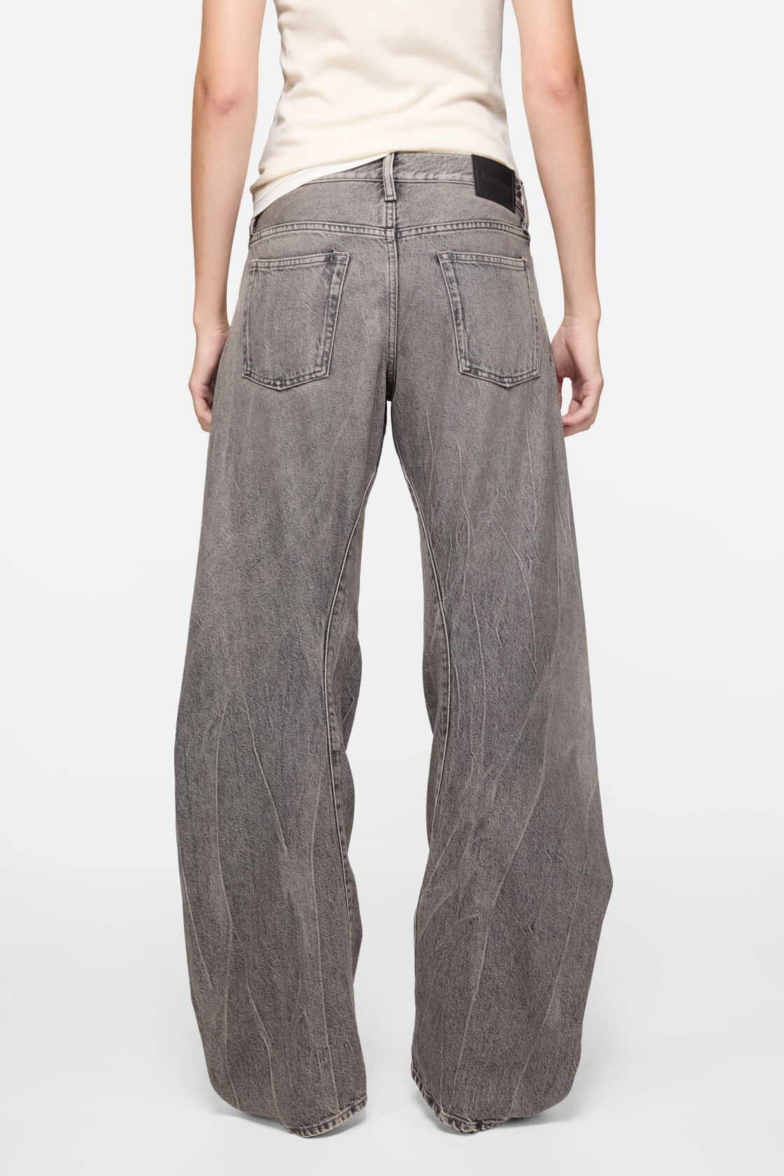 Loose fit jeans - 2006F, Washed Black, 2000x