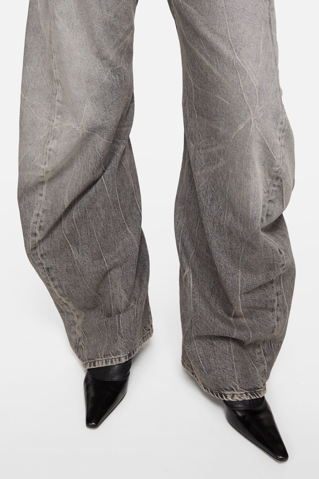 Loose fit jeans - 2006F, Washed Black, 2000x