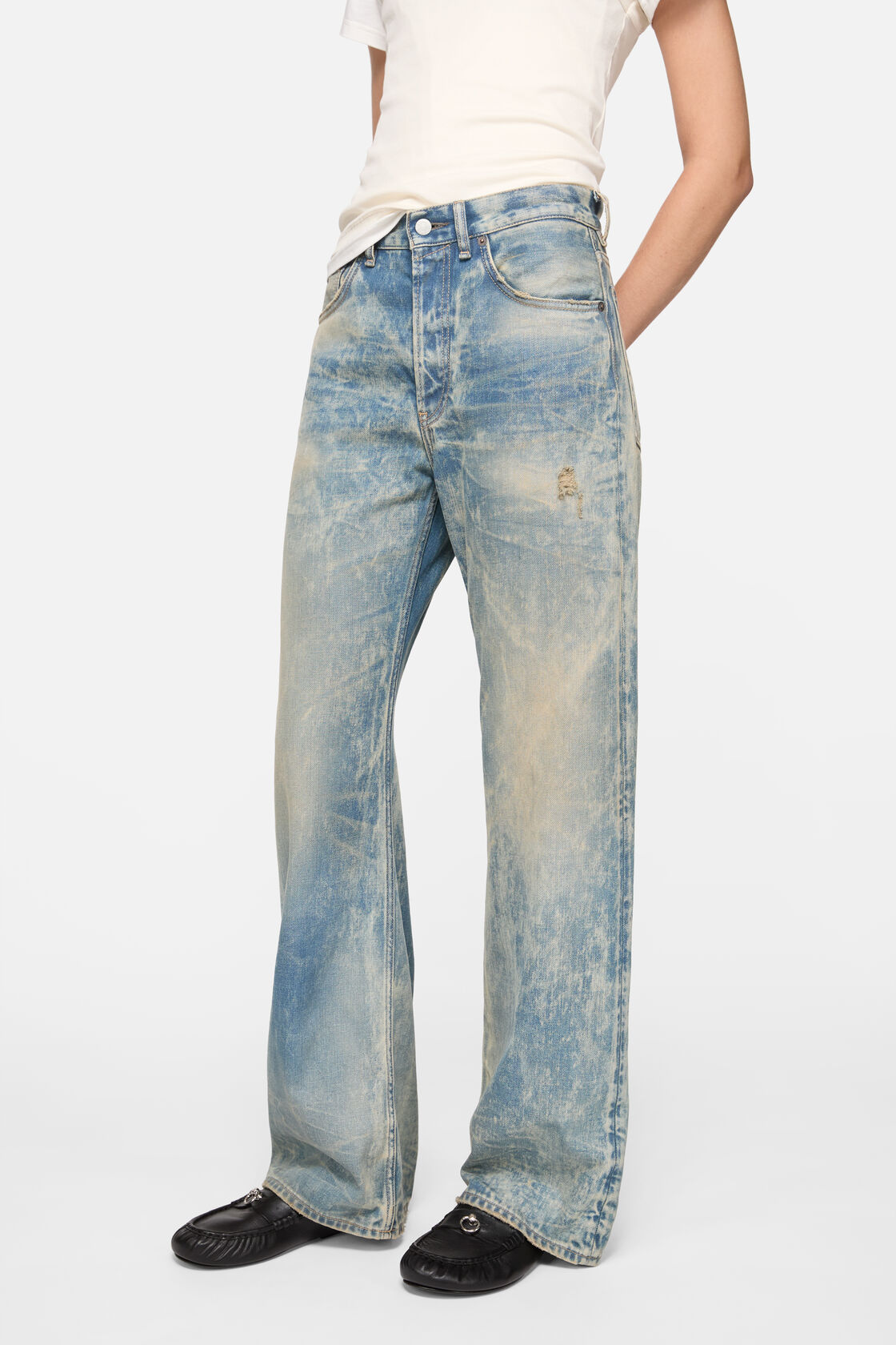 Regular fit jeans - 2021F, Mid Blue, 2000x