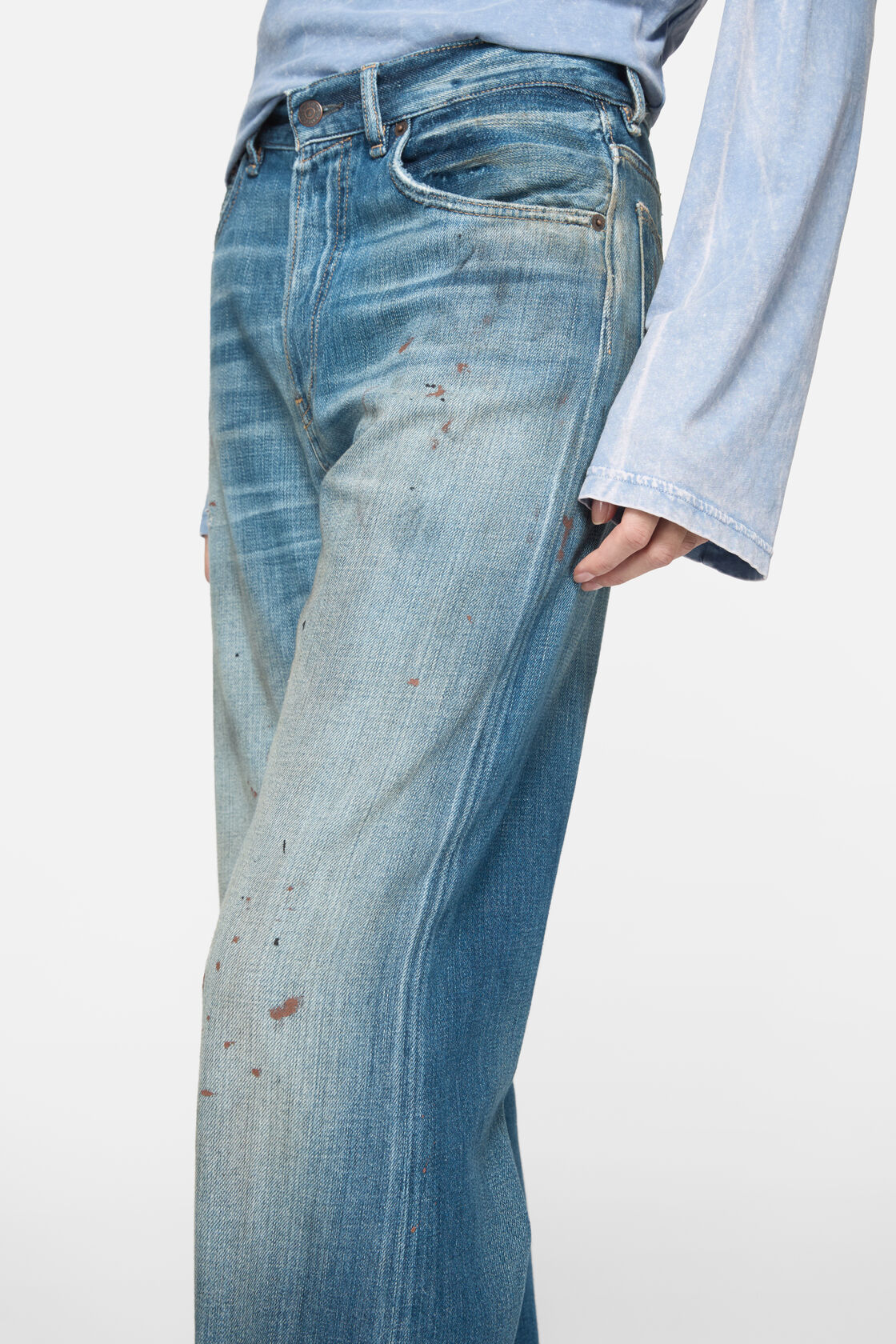 Regular fit jeans - 2021F, Mid Blue, 2000x