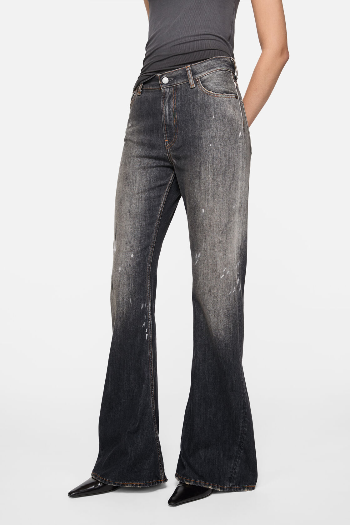Fitted jeans - 2025F, Black, 2000x