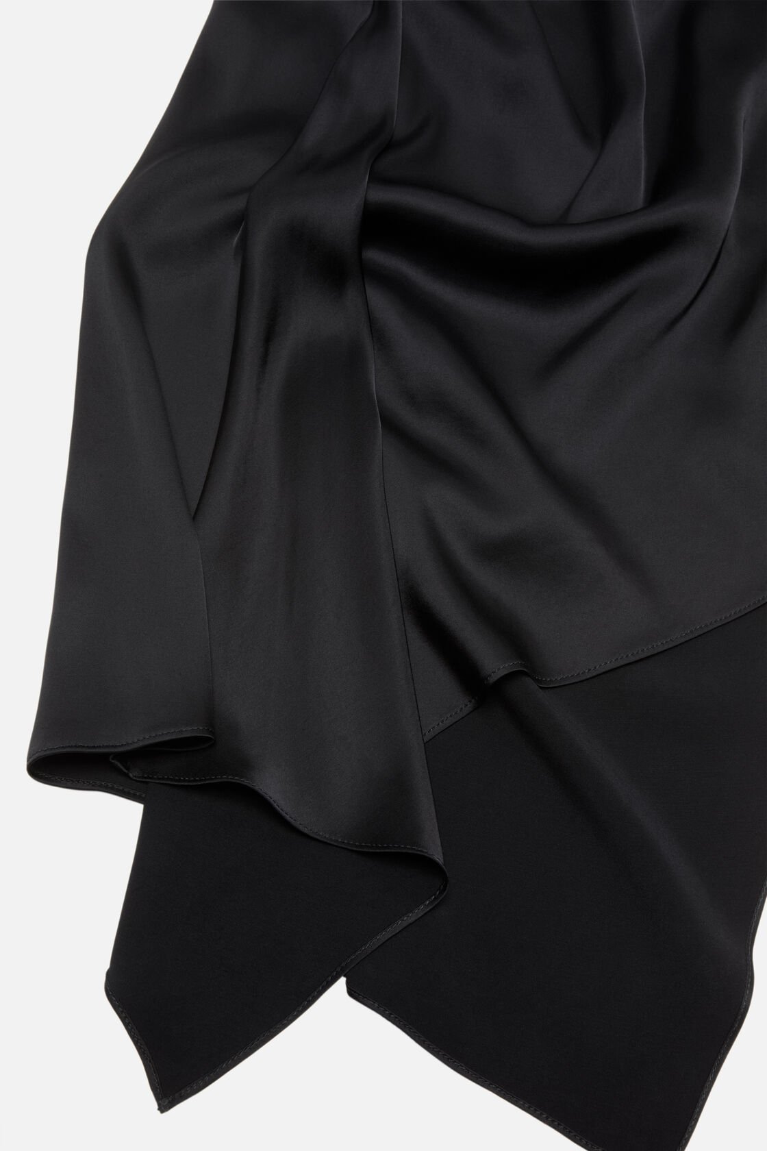 Satin Dress, Black, 2000x