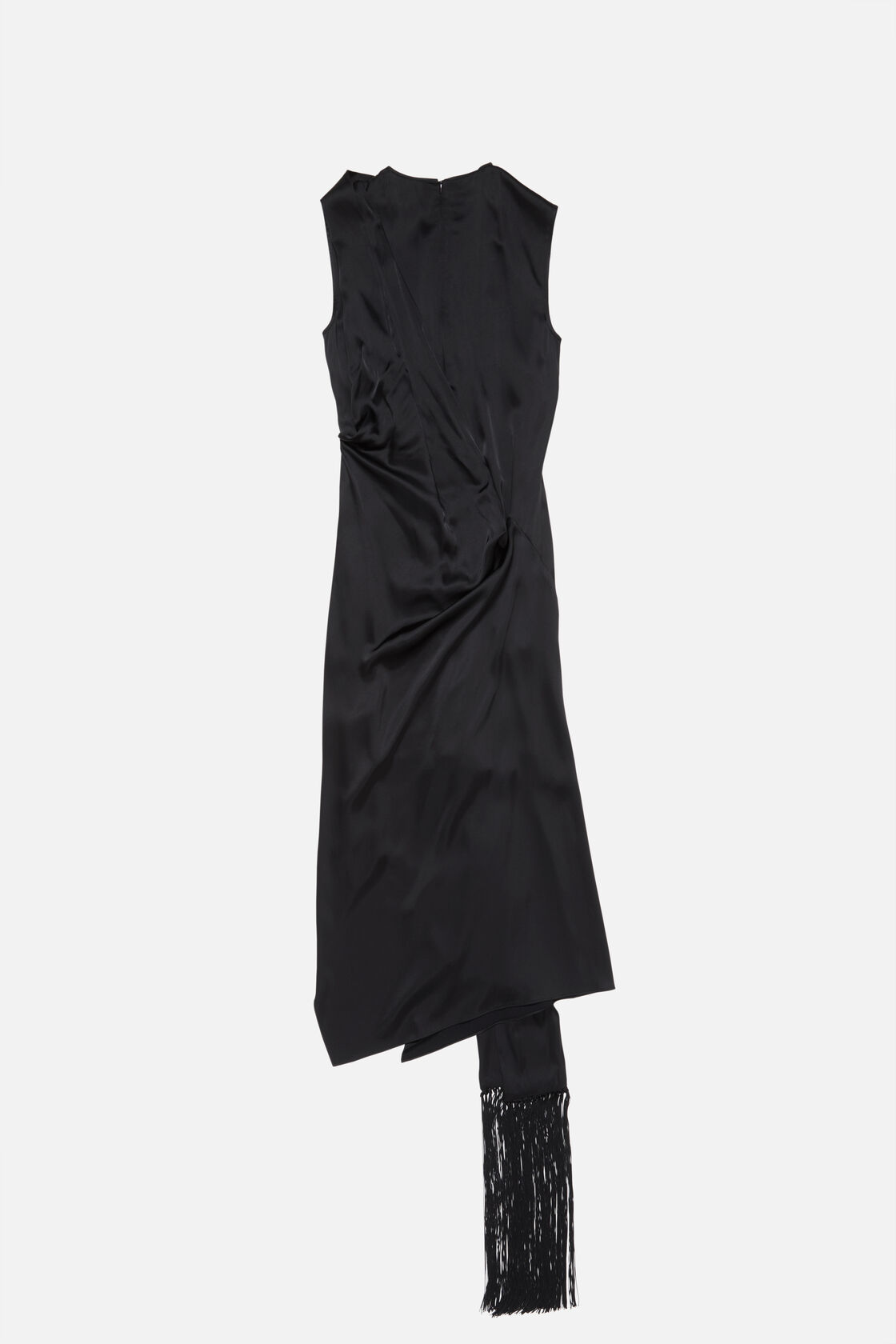 Satin Dress, Black, 2000x