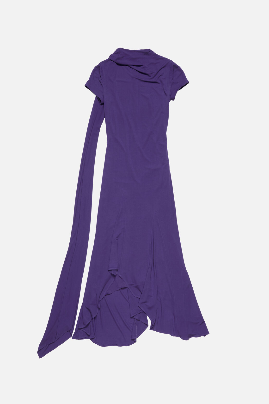 Layered midi dress, Deep purple, 2000x