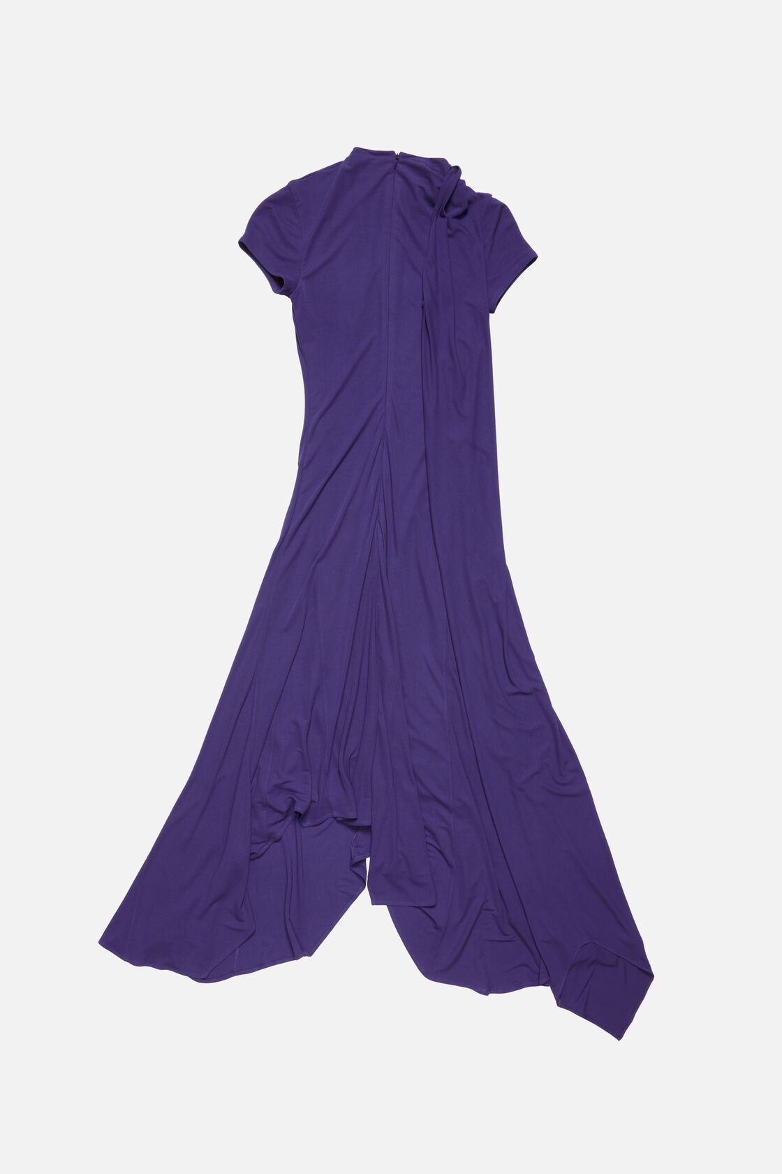Layered midi dress, Deep purple, 2000x