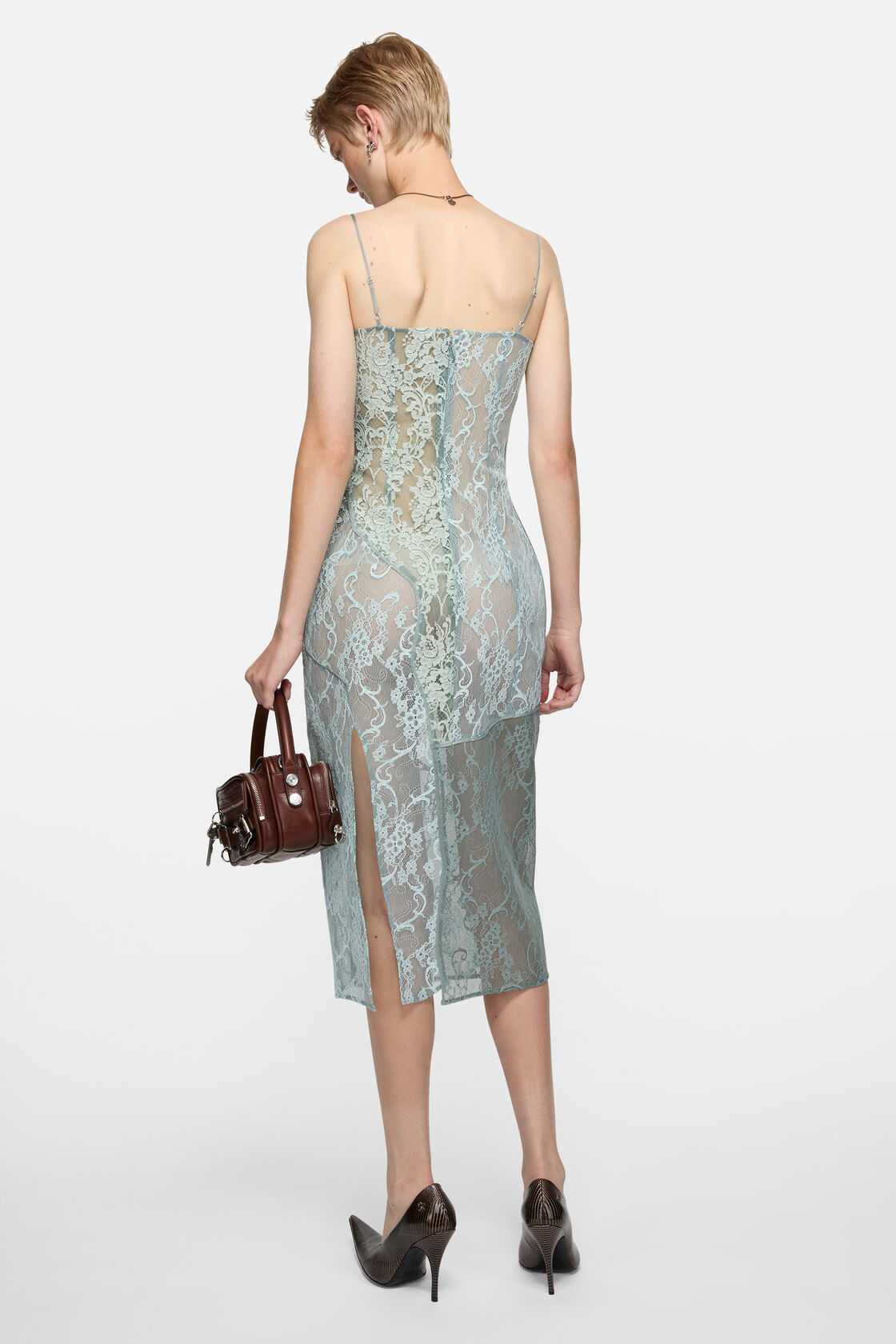 lace slip dress, Blue/blue, 2000x