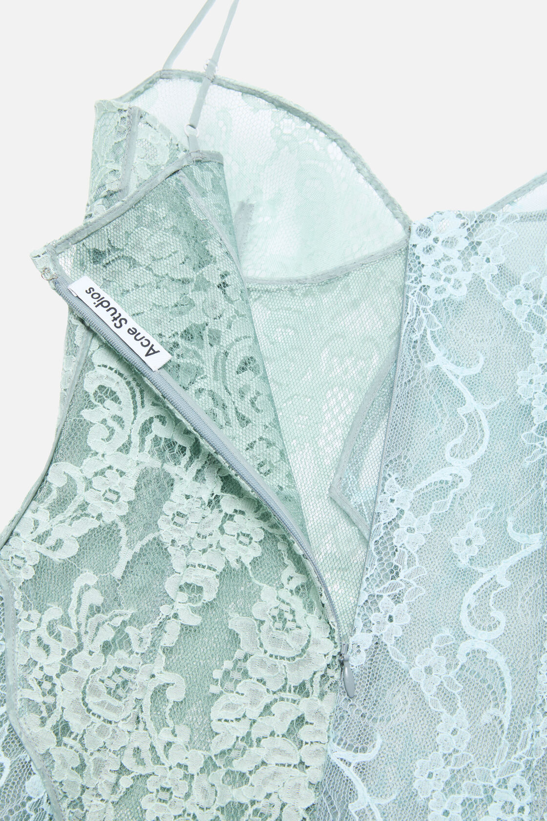 lace slip dress, Blue/blue, 2000x