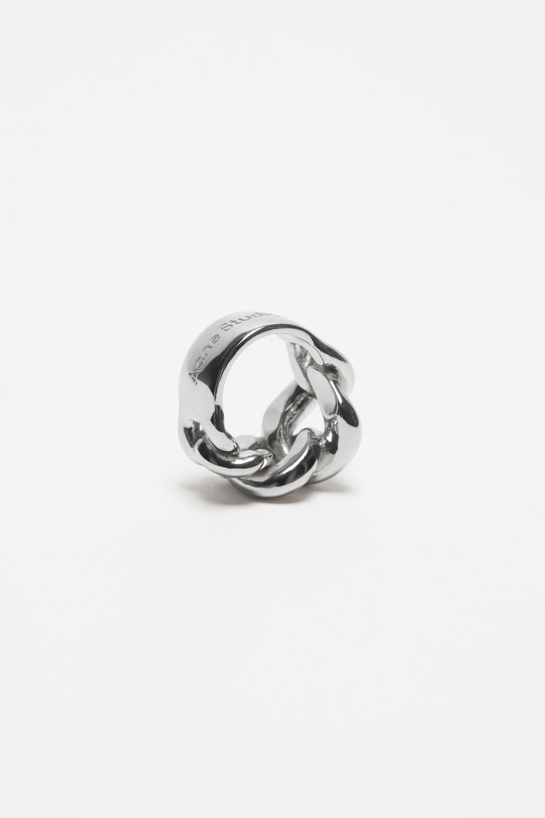 Chunky chain ring, Silver, 2000x