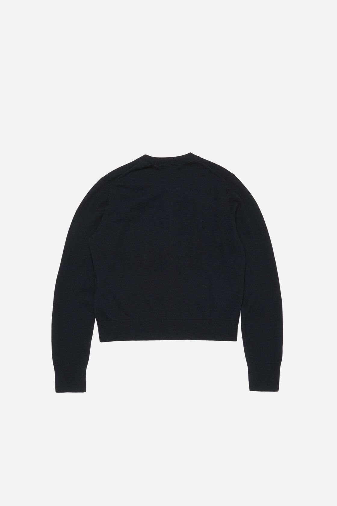 Fitted cardigan - yak wool, Black, 2000x