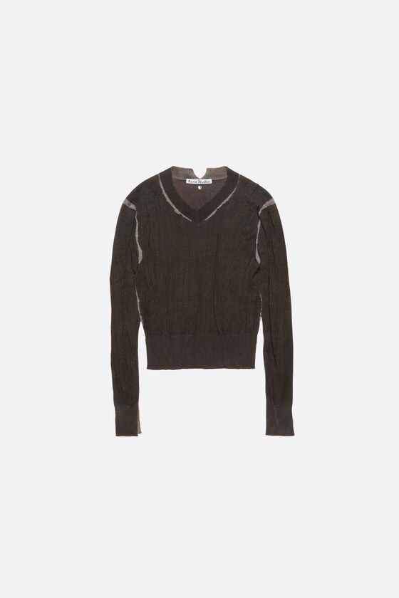 RW-WN-KNIT000063, Brown/grey