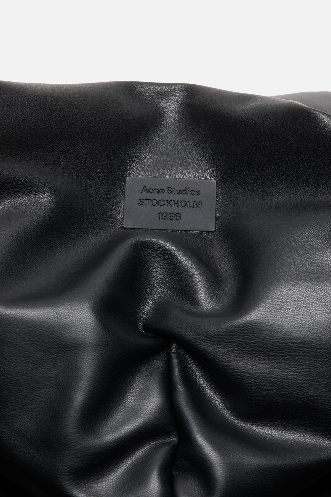 Faux leather jacket with hood, Black, 2000x