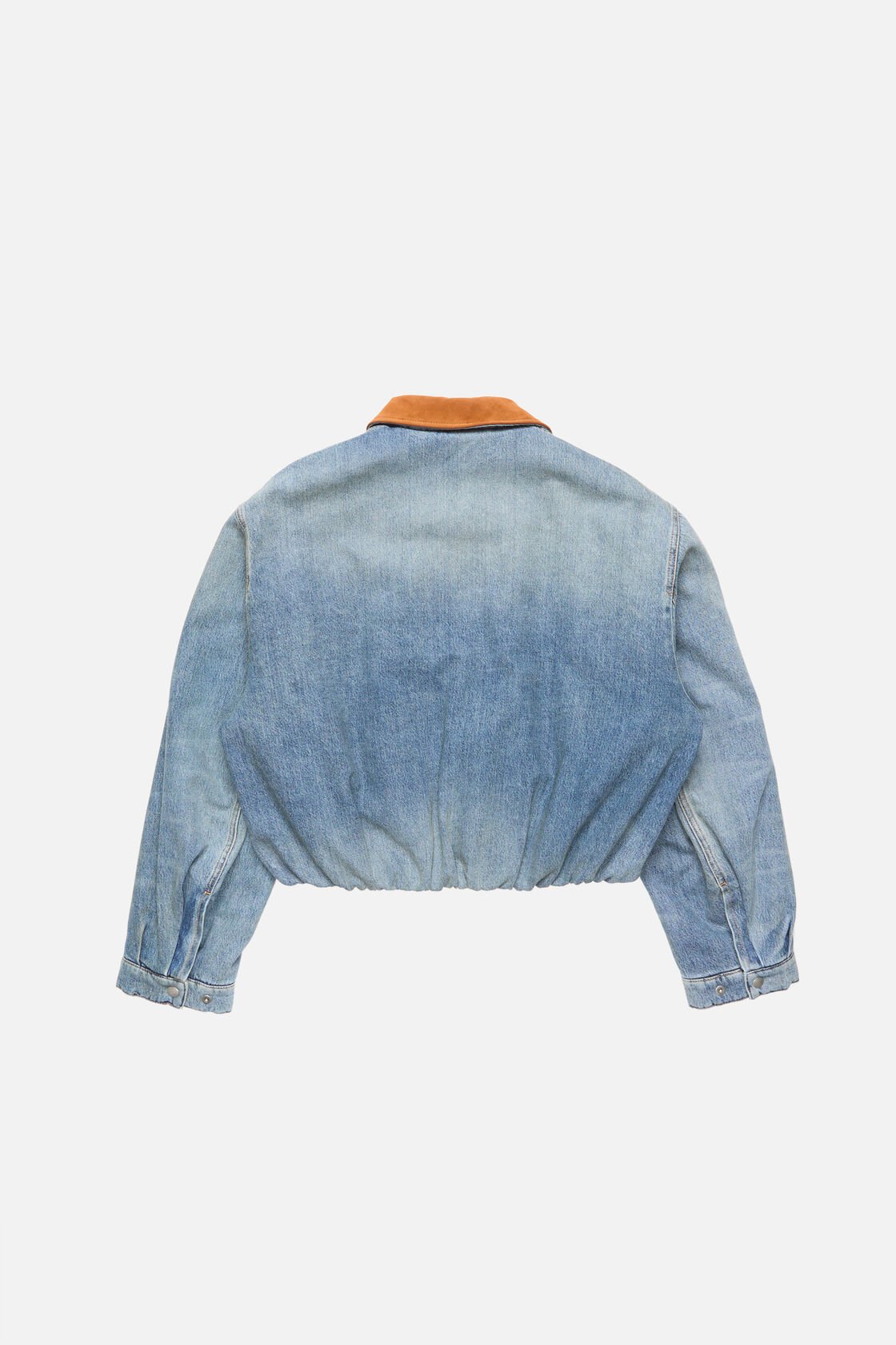 Denim bomber jacket, Mid blue, 2000x