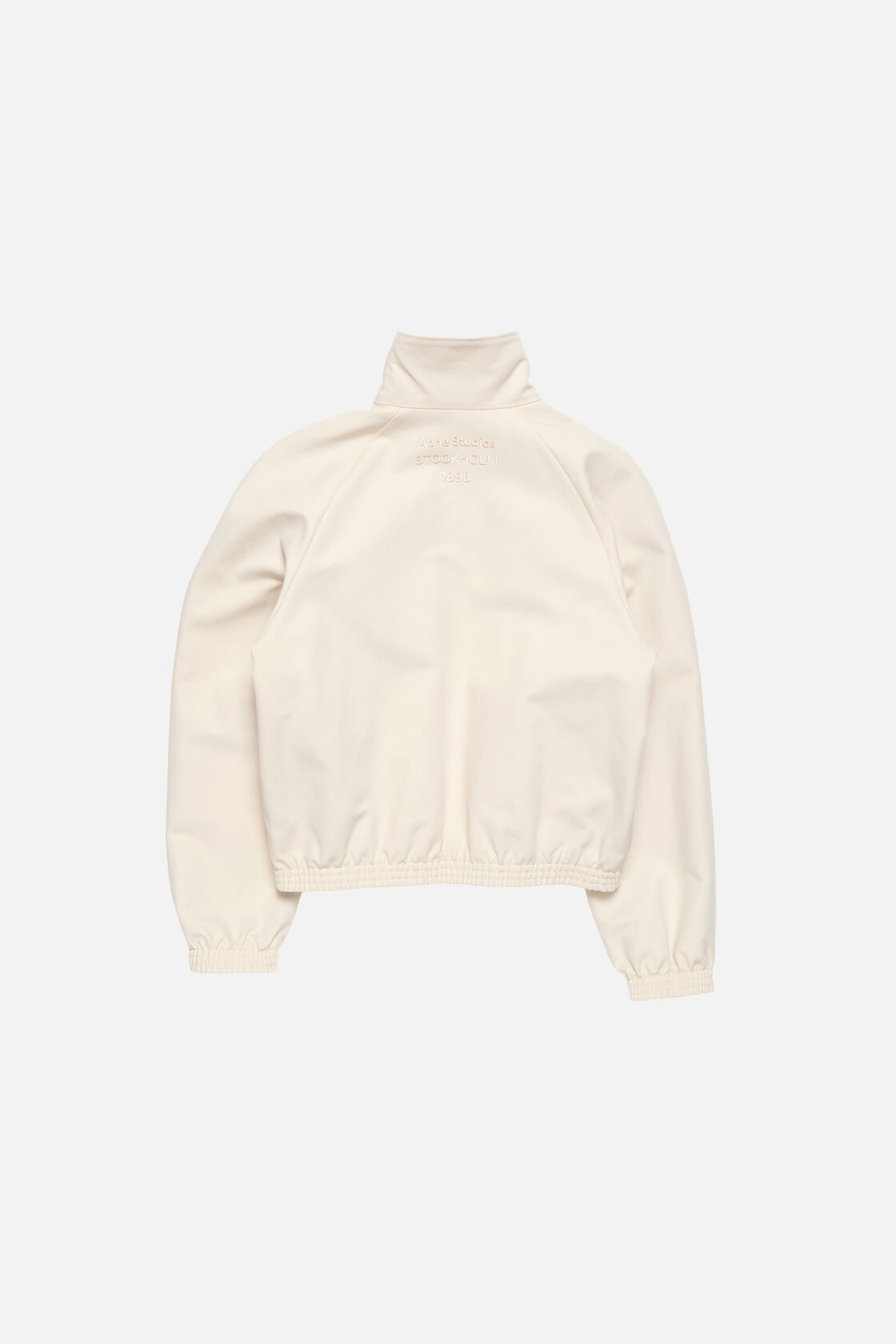 Satin logo jacket, Light taupe, 2000x