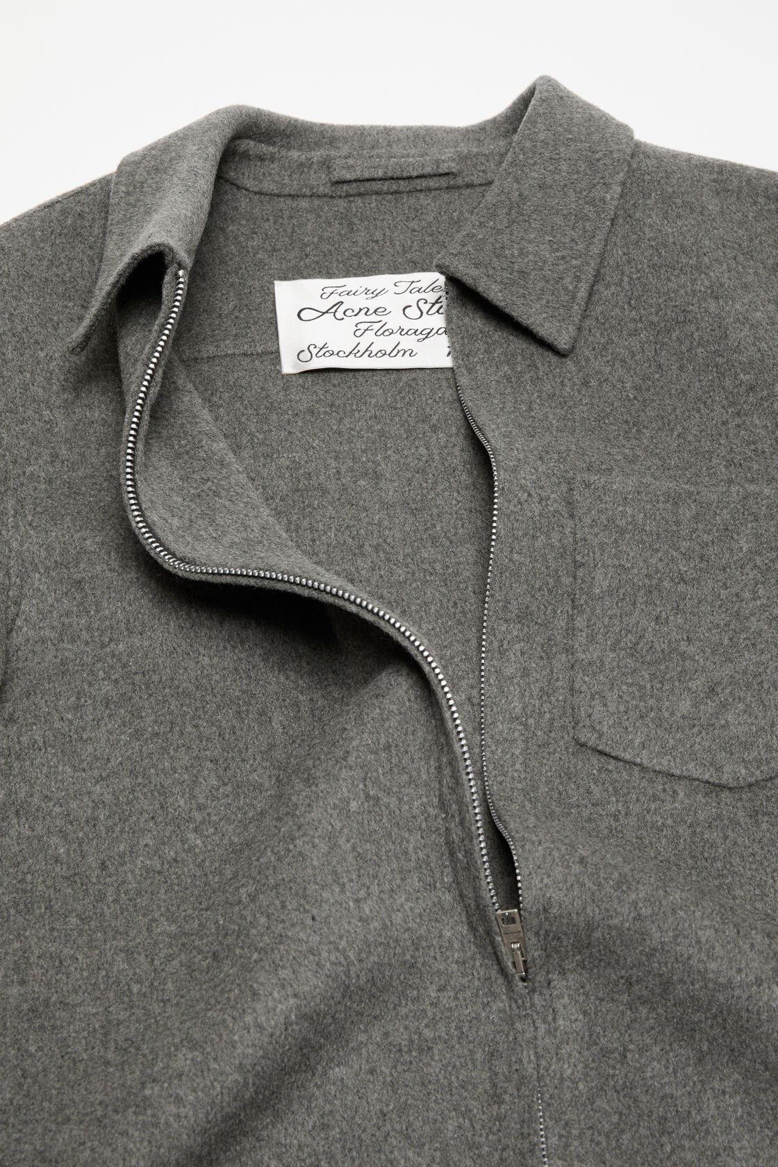 Cashmere jacket, Vintage grey melange, 2000x