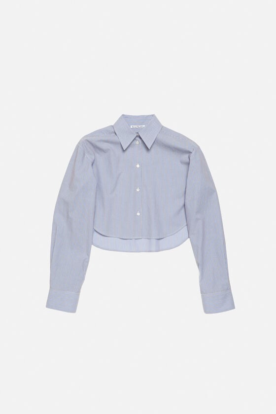 FN-WN-BLOU001060, Sky blue/coffee brown