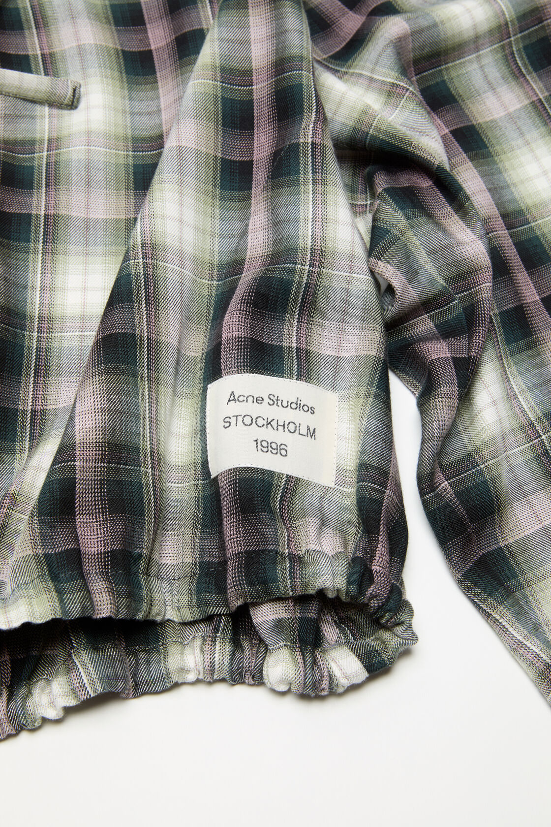 Hooded overshirt, Black/green, 2000x