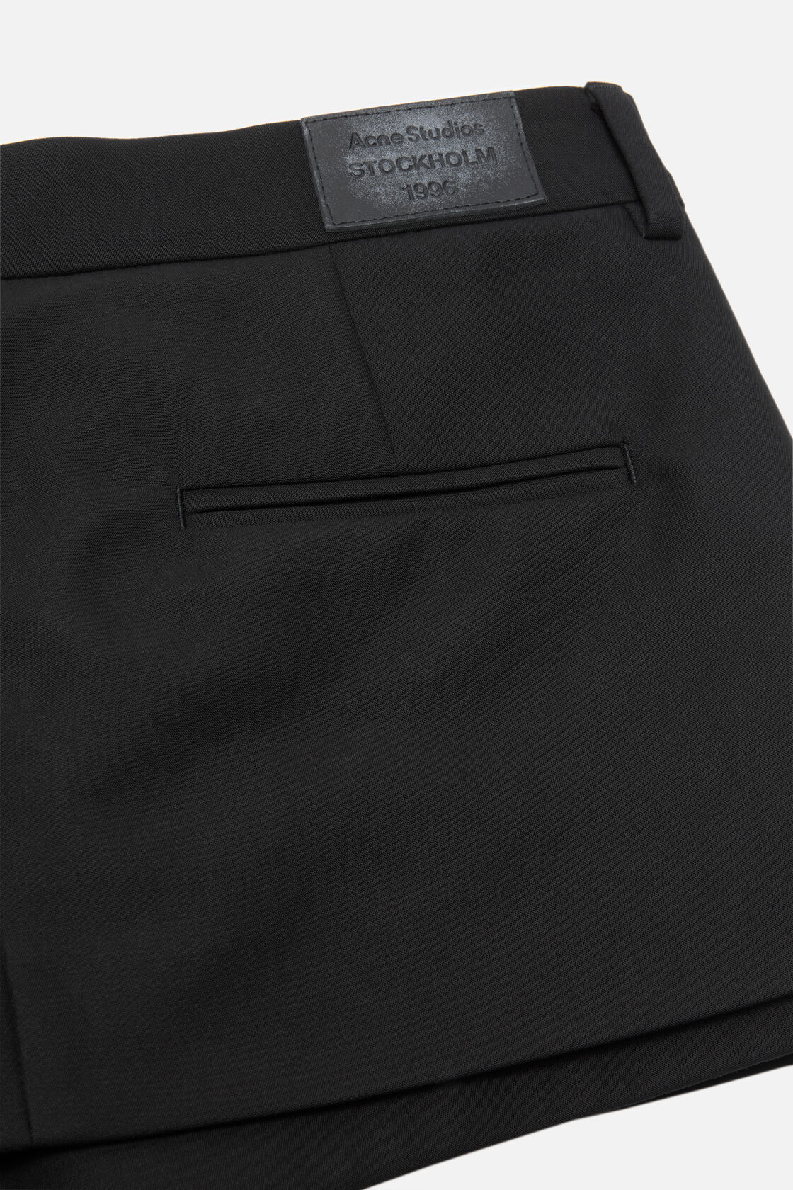 Layered miniskirt, Black, 2000x