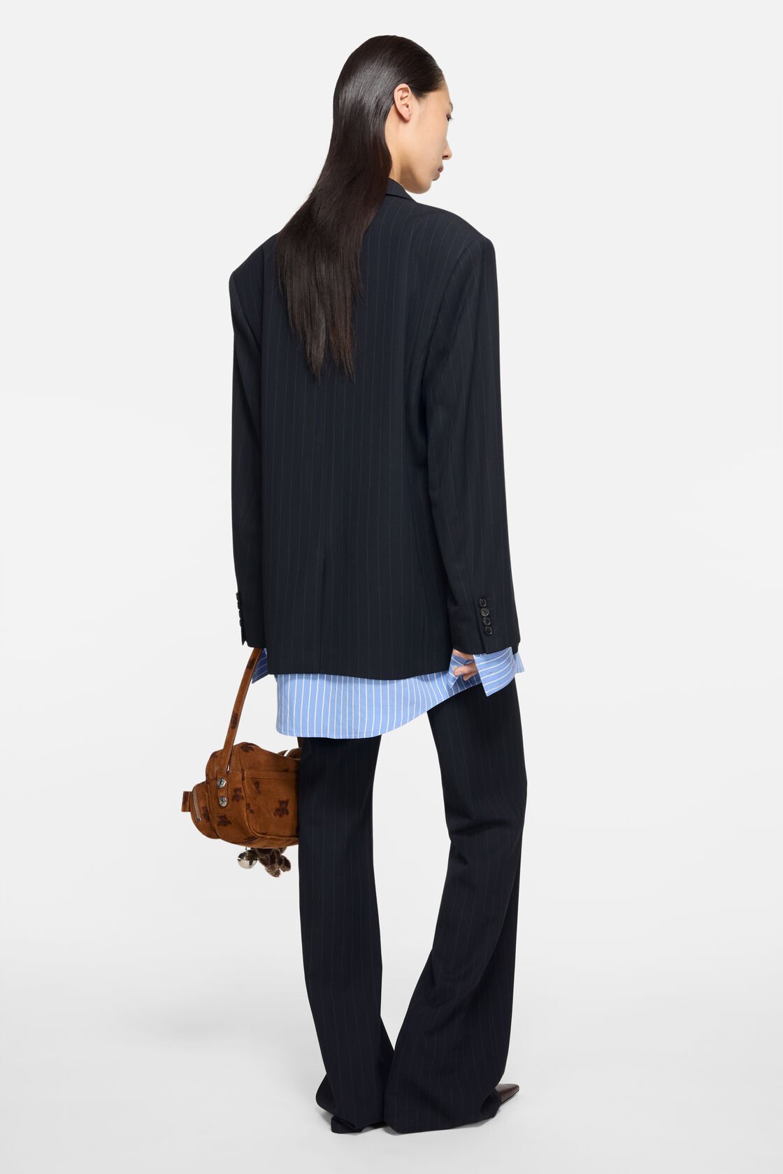 Layered suit jacket, Navy, 2000x