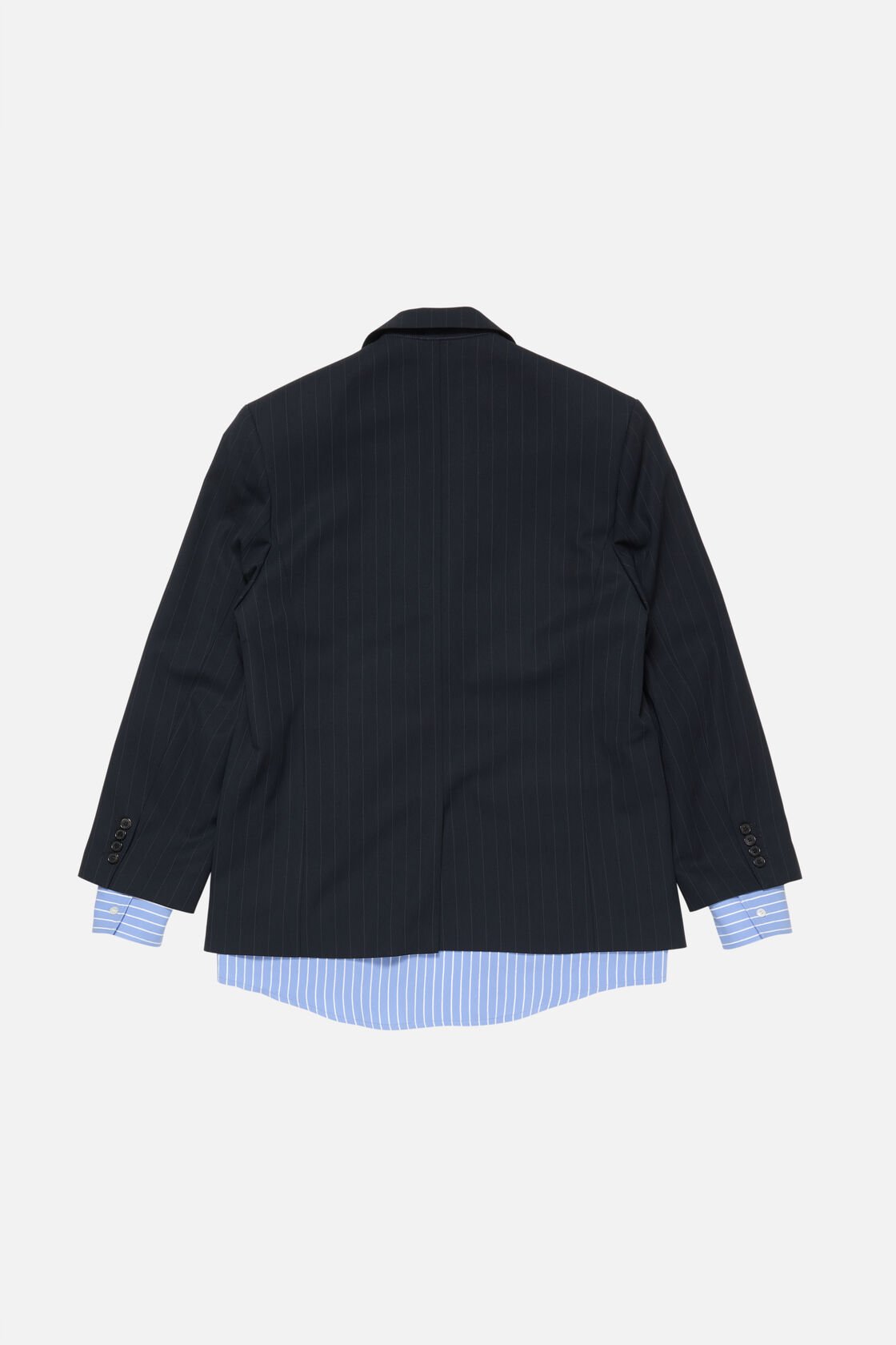 Layered suit jacket, Navy, 2000x