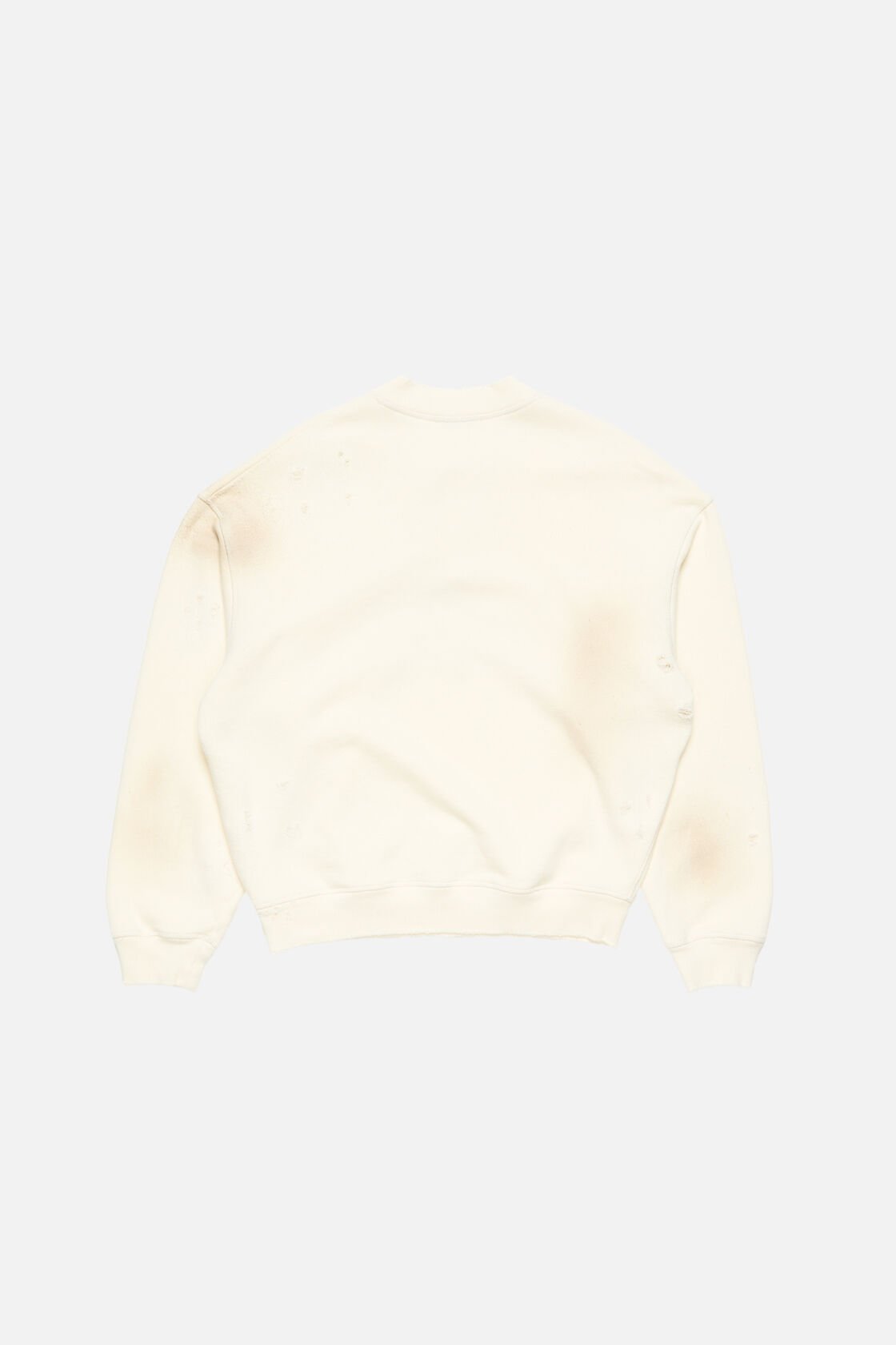 Fleece logo sweatshirt, Off white, 2000x
