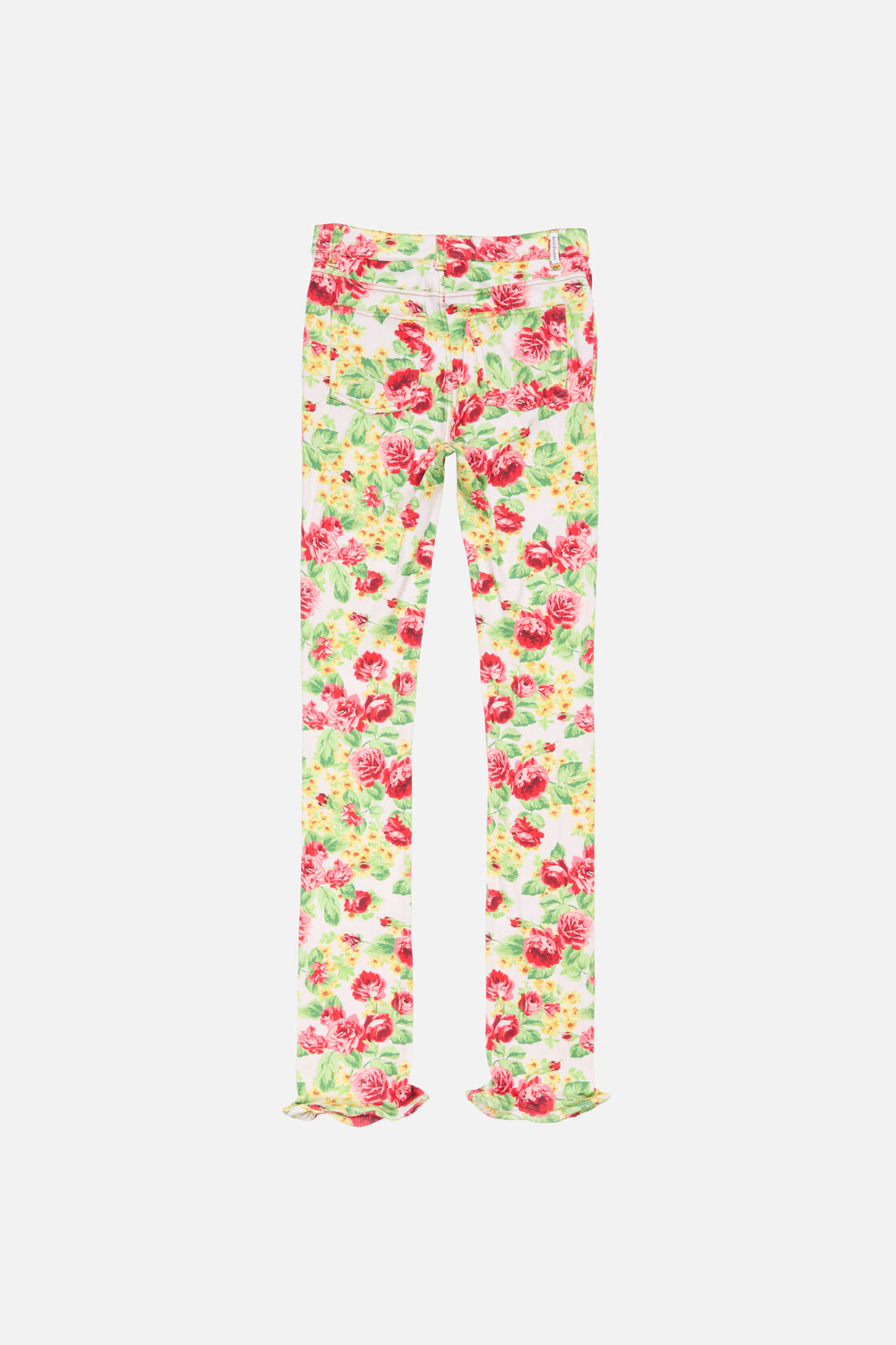 Printed casual trousers, Pink/multi, 2000x