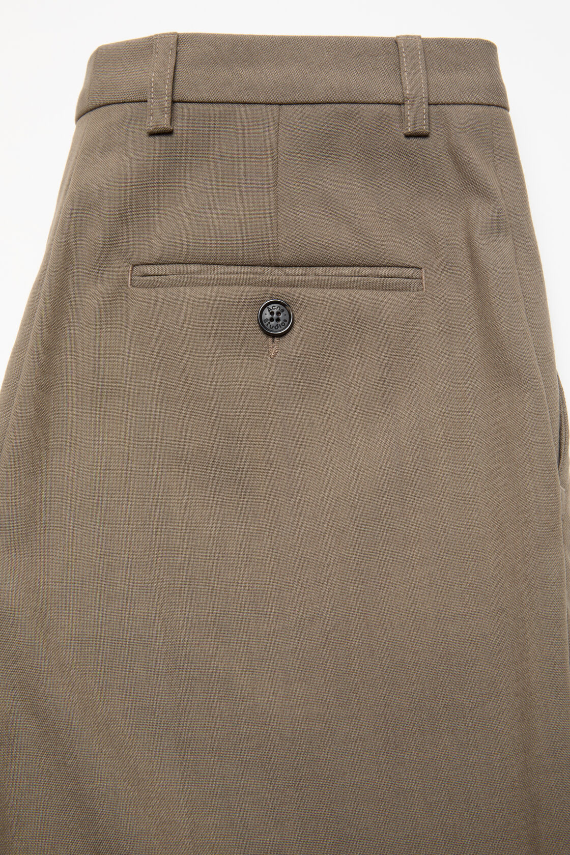 Tailored wool trousers, Khaki beige, 2000x