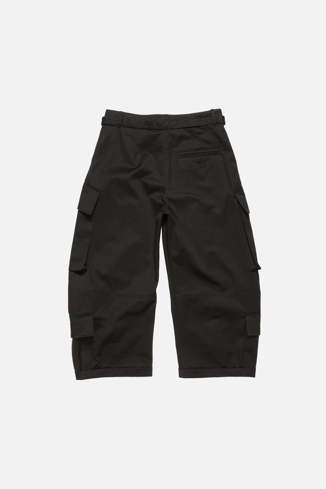 Twill cargo trousers, Black, 2000x