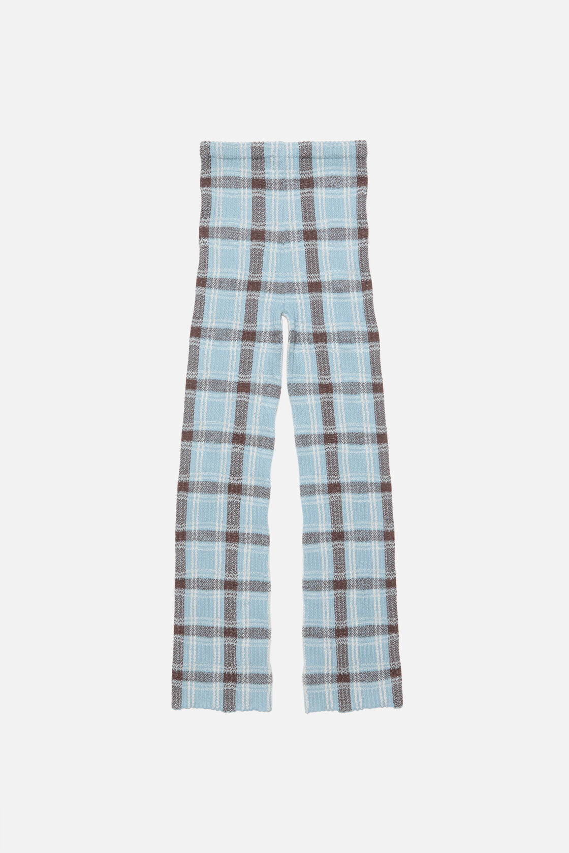 Fitted wool trousers, Blue/brown, 2000x
