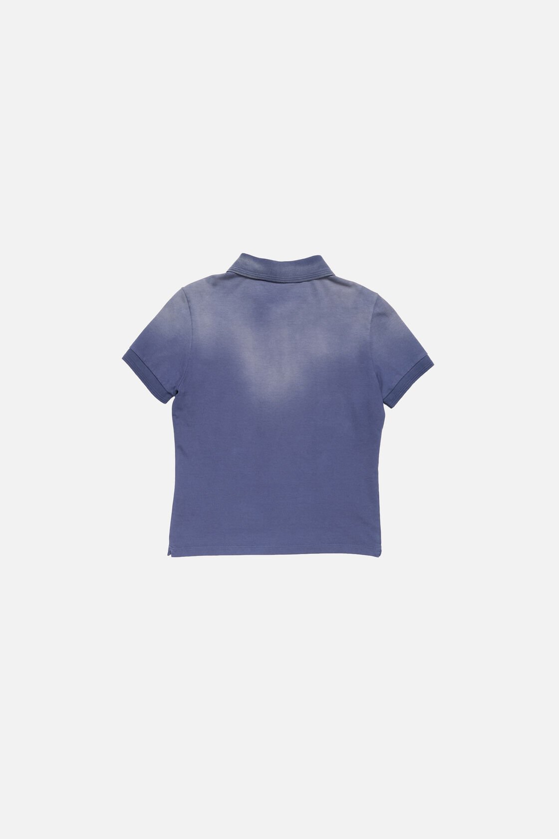 Sprayed polo t-shirt, Navy blue, 2000x