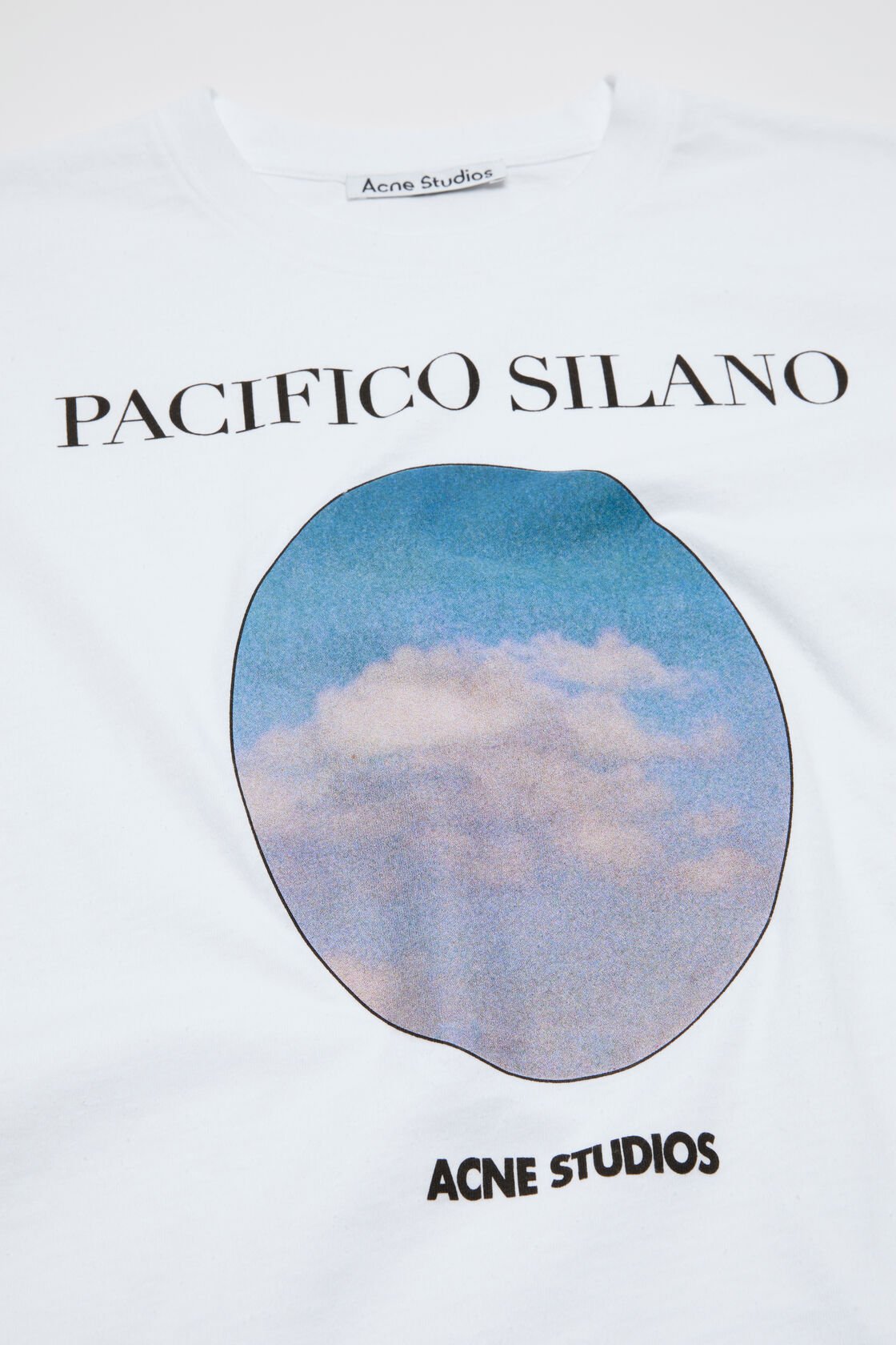 Fitted graphic t-shirt, Off white, 2000x