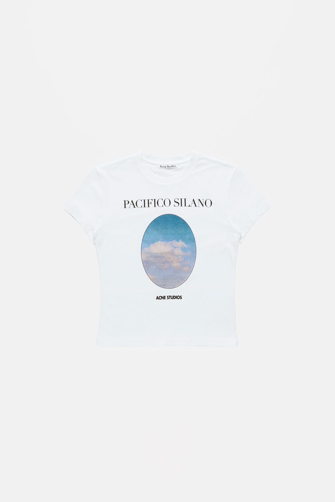 Fitted graphic t-shirt, Off white, 2000x
