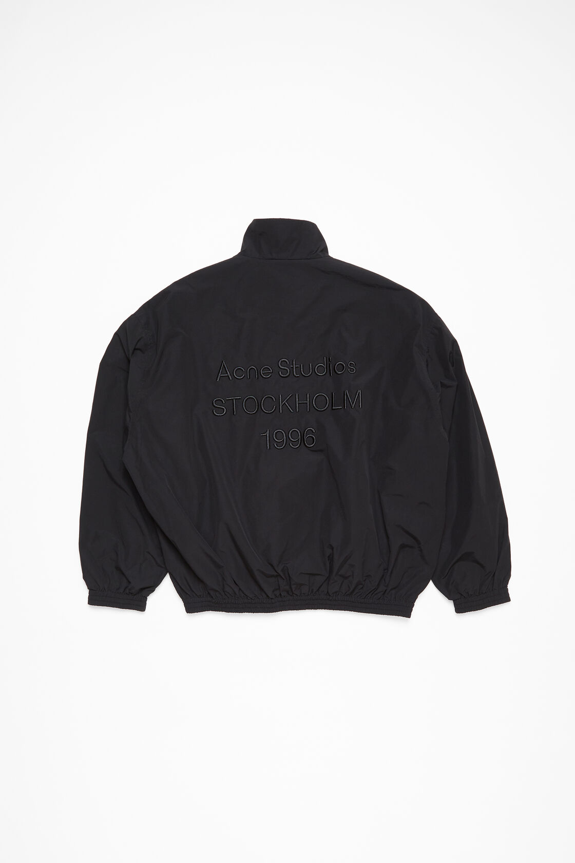 Technical jacket with logo, Black, 2000x