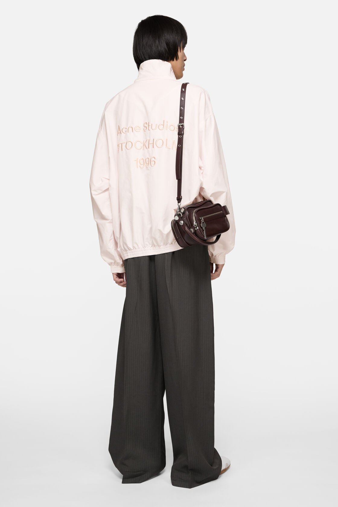 Technical jacket with logo, Soft white, 2000x