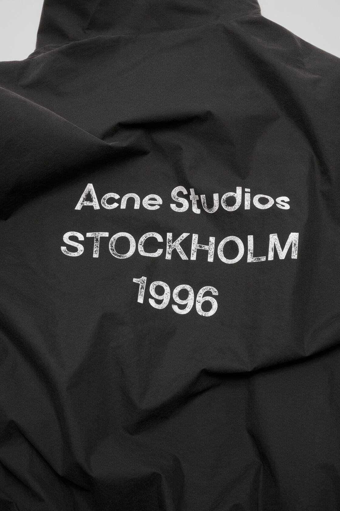 Washed logo jacket, Black, 2000x