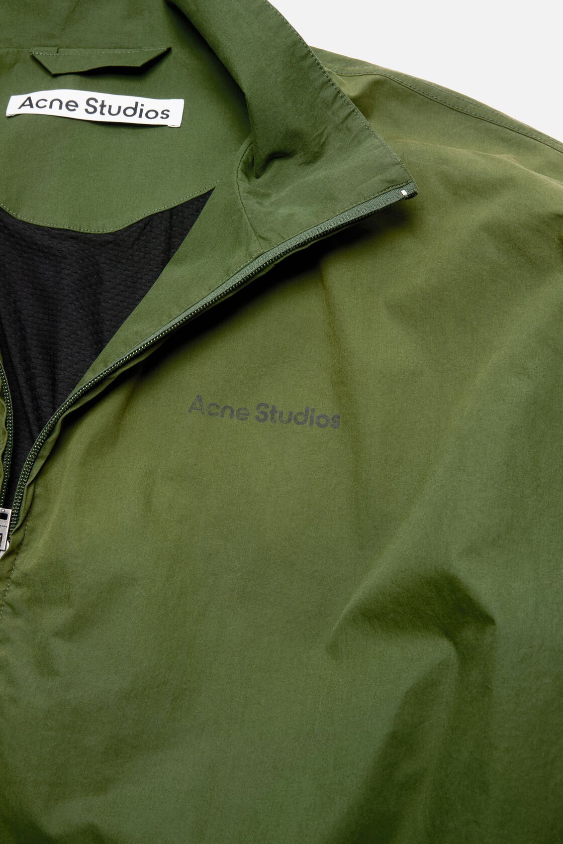 Washed logo jacket, Forest green, 2000x