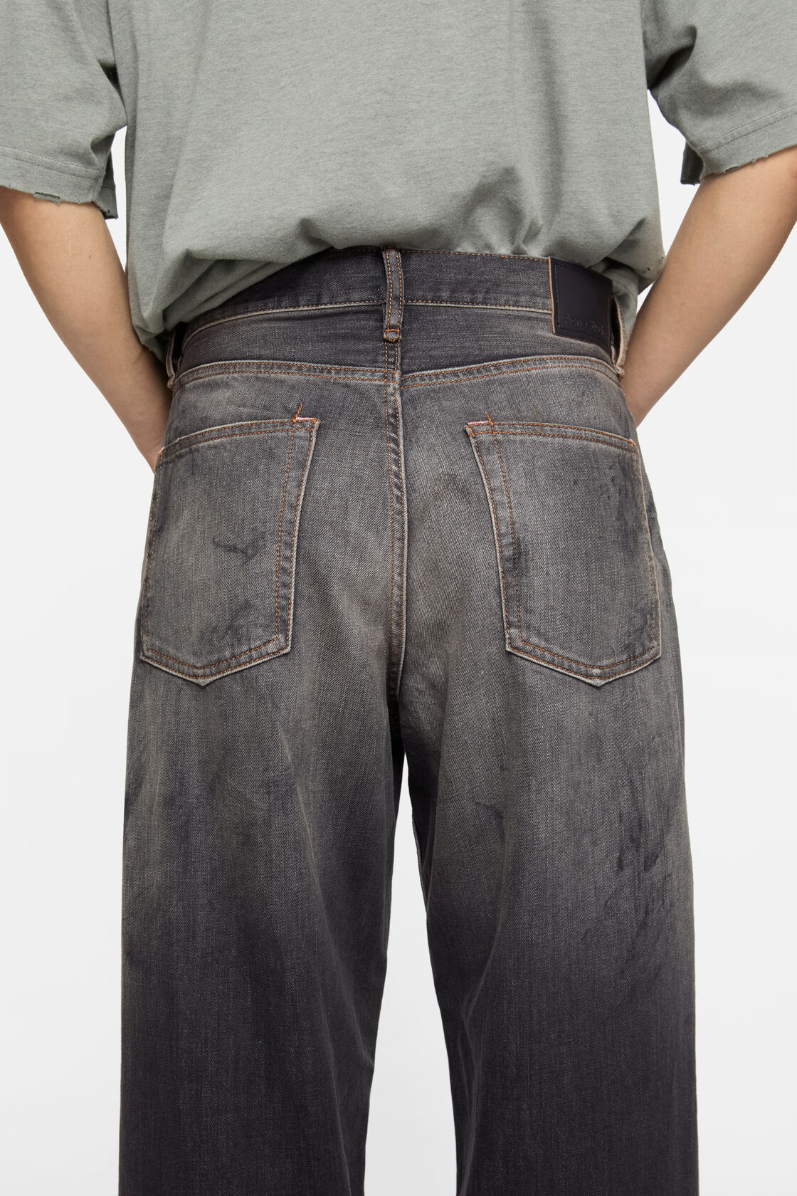 Loose fit jeans - 1981, Black, 2000x