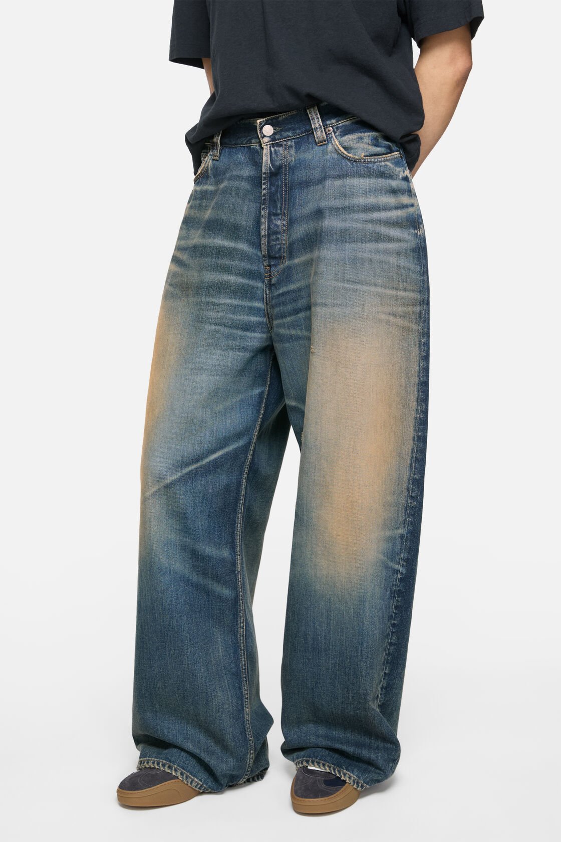 Loose fit jeans - 2023, Dark Blue, 2000x