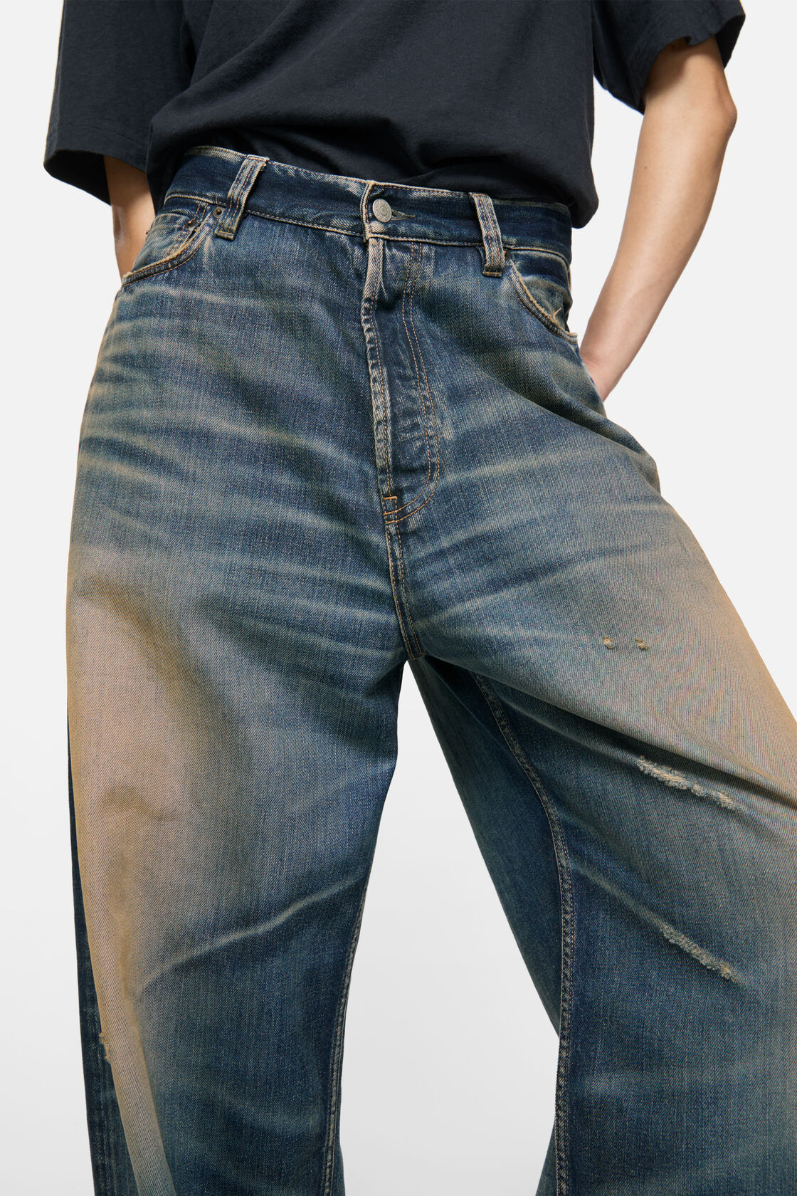 Loose fit jeans - 2023, Dark Blue, 2000x