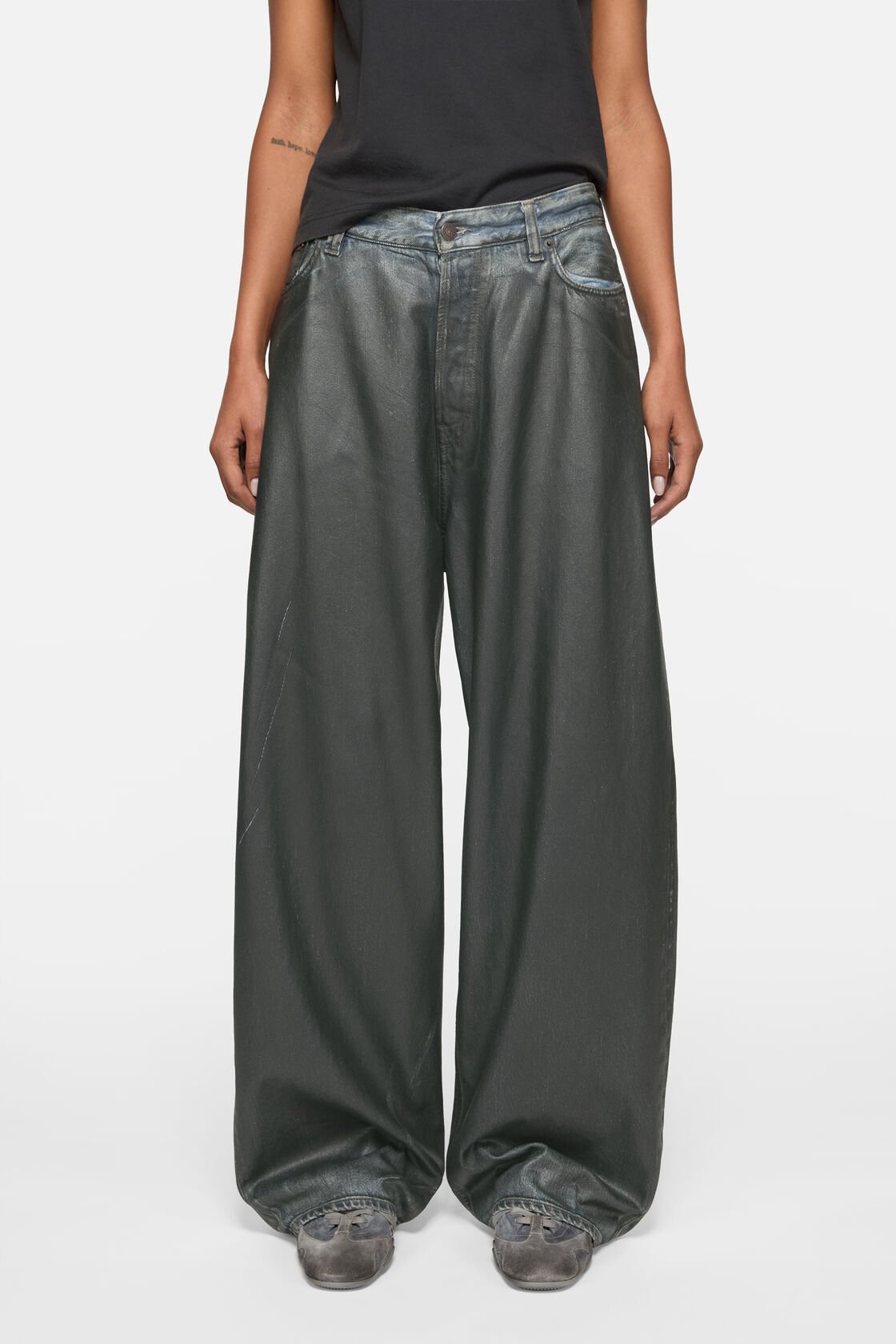 Loose fit jeans - 2023, Black, 2000x