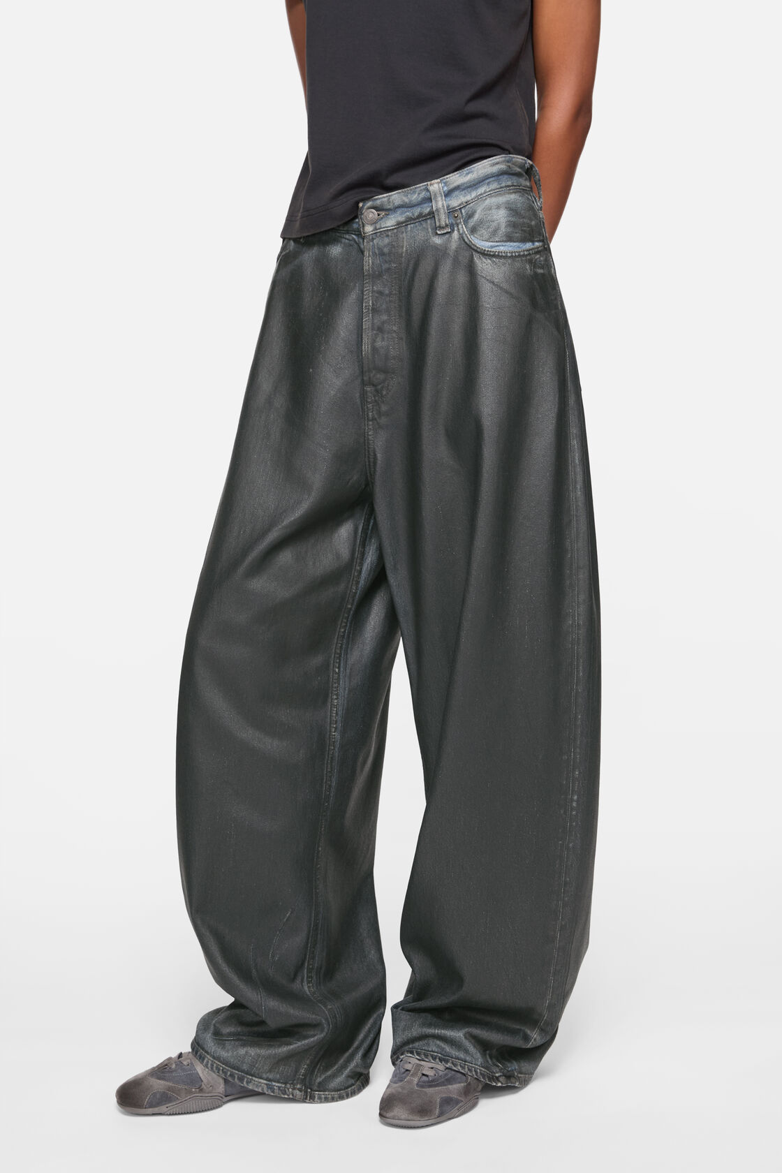 Loose fit jeans - 2023, Black, 2000x