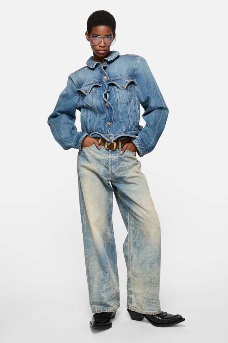 Acne Studios 1981 U Goldmine, Mid Blue