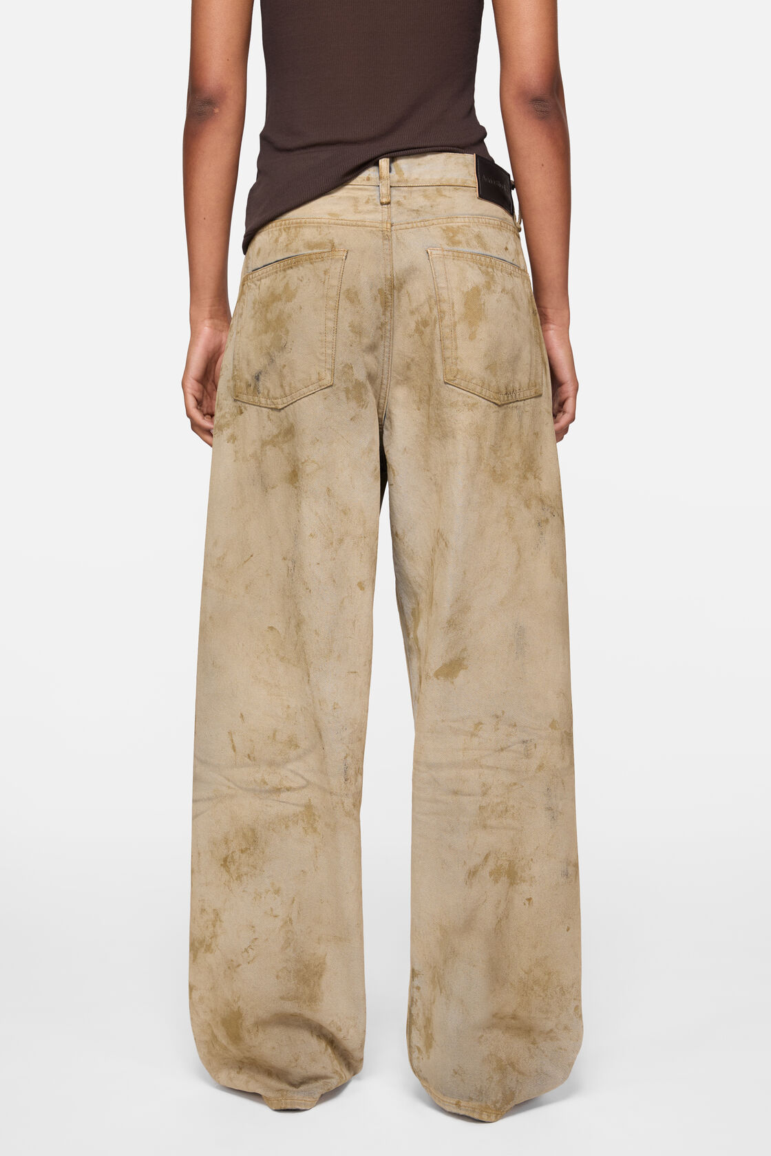 Loose fit jeans - 1981, Sand beige, 2000x