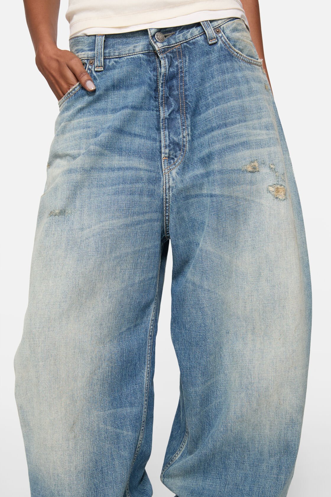 Loose fit jeans - 2023, Mid Blue, 2000x