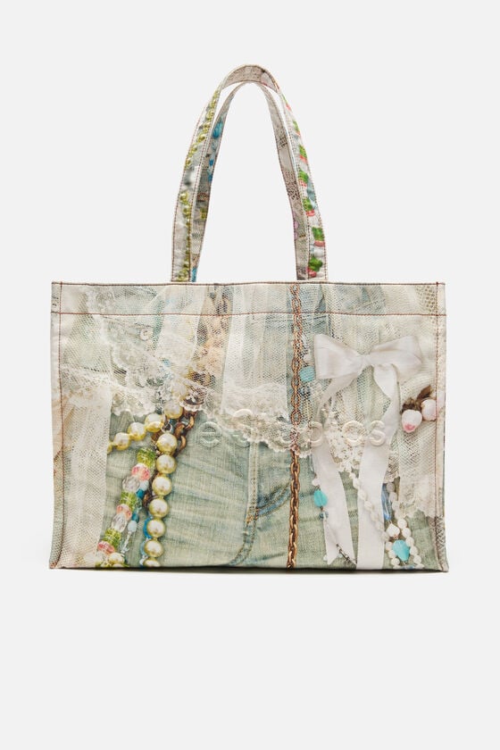 FN-UX-BAGS000204, White/green