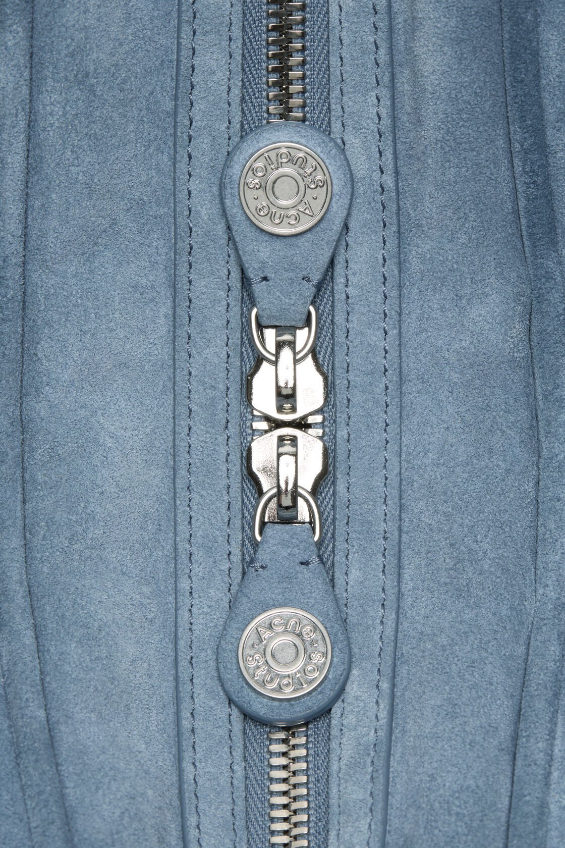 Camero Camera Suede Shoulder Bag, Denim Blue, 2000x