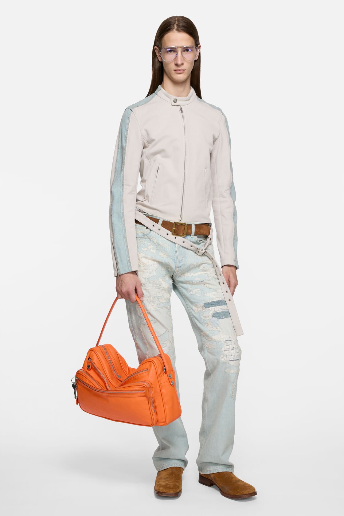 Camero Camera Shoulder Bag, Pumpkin orange, 2000x